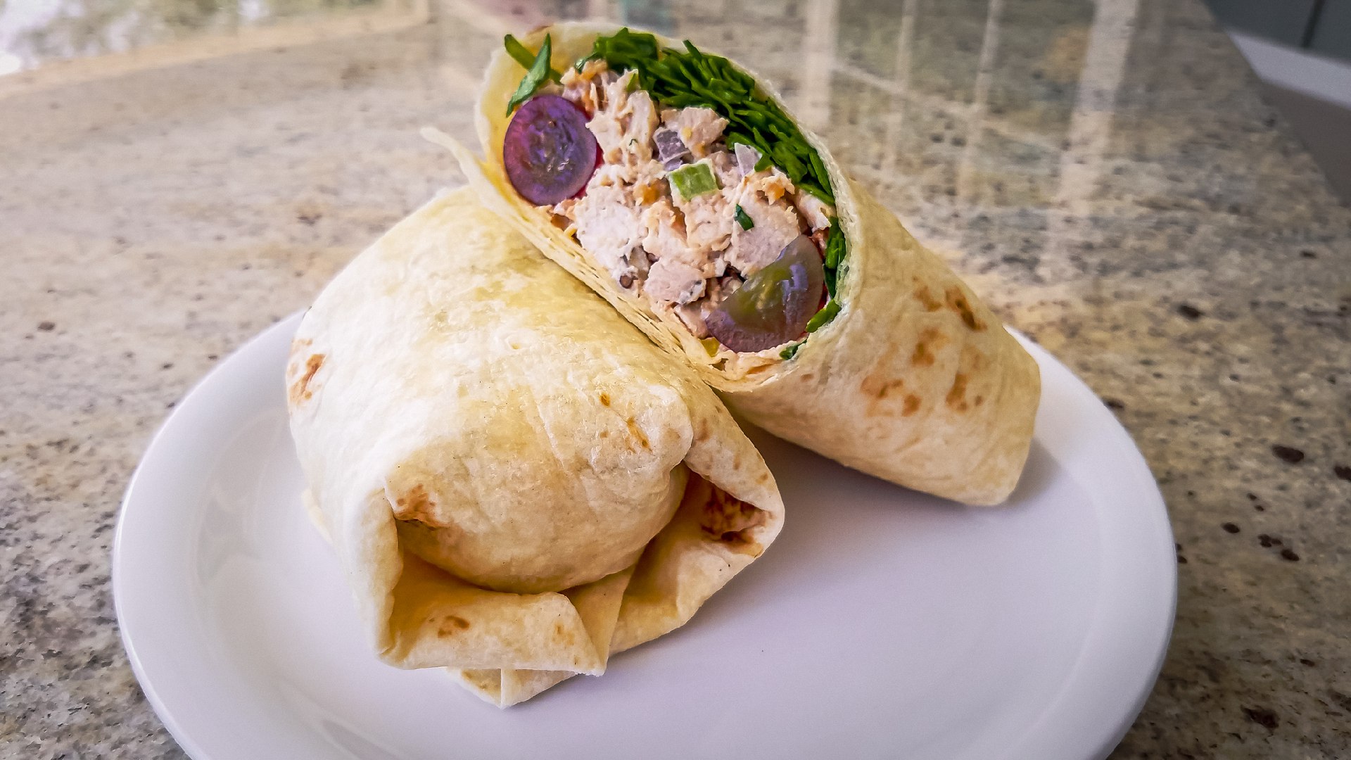 chicken salad wrap